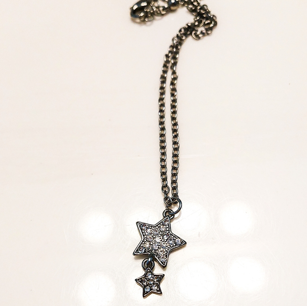 Silver Stars Necklace